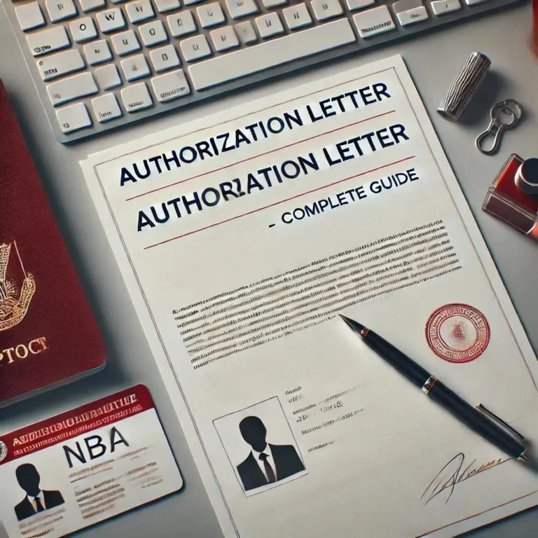 Authorization Letter for NBI Clearance: Easy Guide & Free Template 4 Authorization Letter nbi clearance