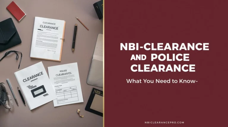 What You Need to Know About NBI Clearance and Police Clearance 2 NBI Clearance and Police Clearance